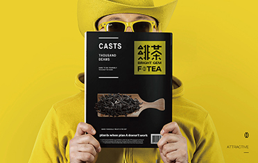 重庆绯茶品牌设计
